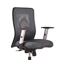 Kancelářská židle Calypso - Celoantracit