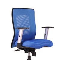 Kancelářská židle Calypso - Celomodrá