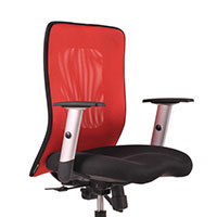 Kancelářská židle Calypso - Červená