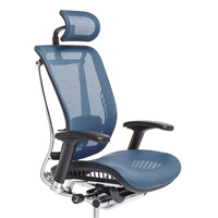 Kancelářská židle Lacerta - Modrá