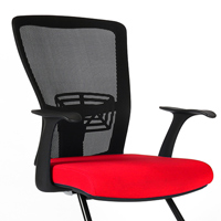 Kancelářská židle Themis Meeting - Červená